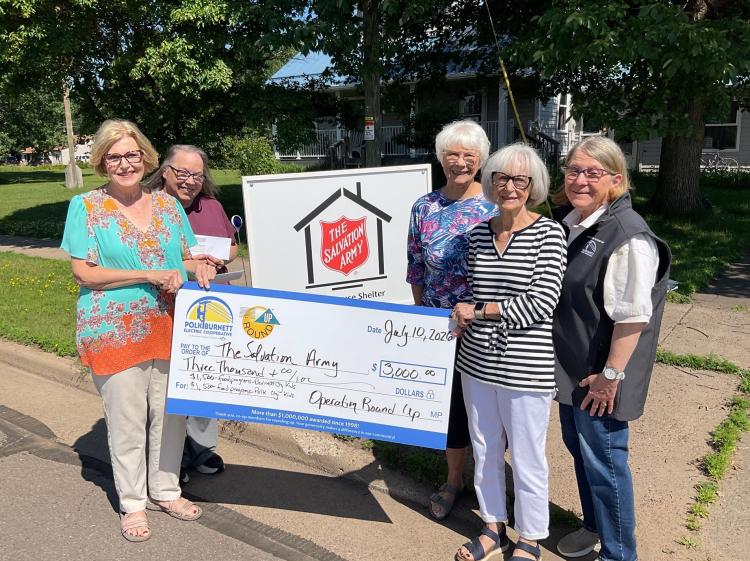 Operation Round Up grant to The Salvation Army, July 2026
