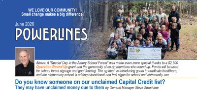 June 2026 Powerlines Cover
