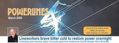 March 2026 Powerlines newsletter