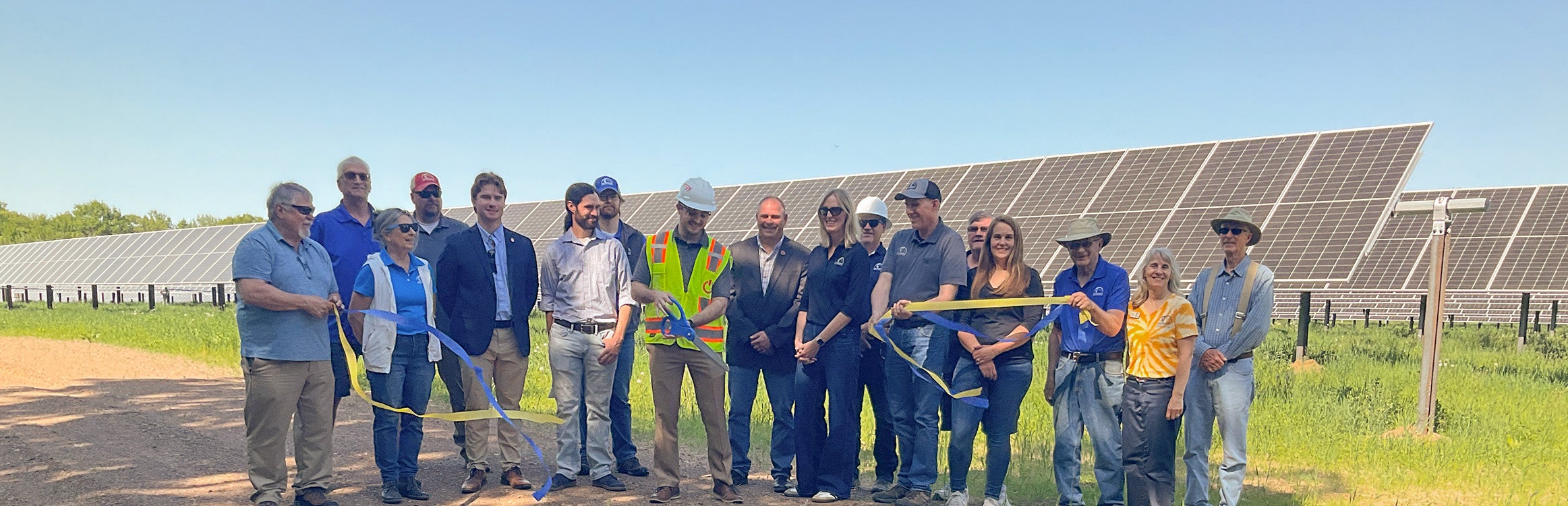 Viola Solar Ribbon Cutting, May 2026