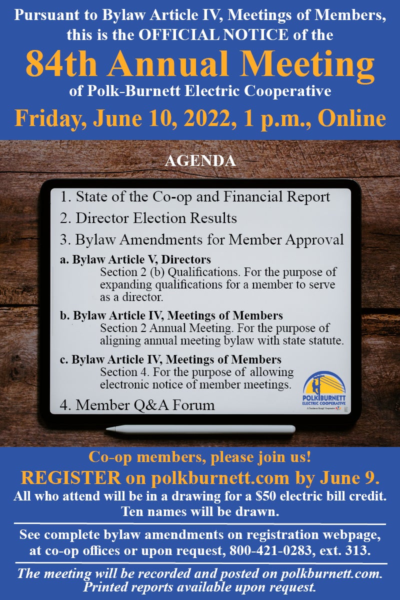 2022 Annual Meeting Notice