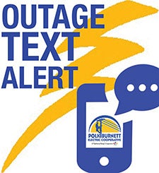 Outage Text Alert Logo