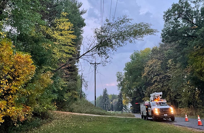 Technology allows us to see and diagnose outages before trucks roll