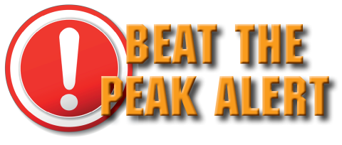beat the peak logo