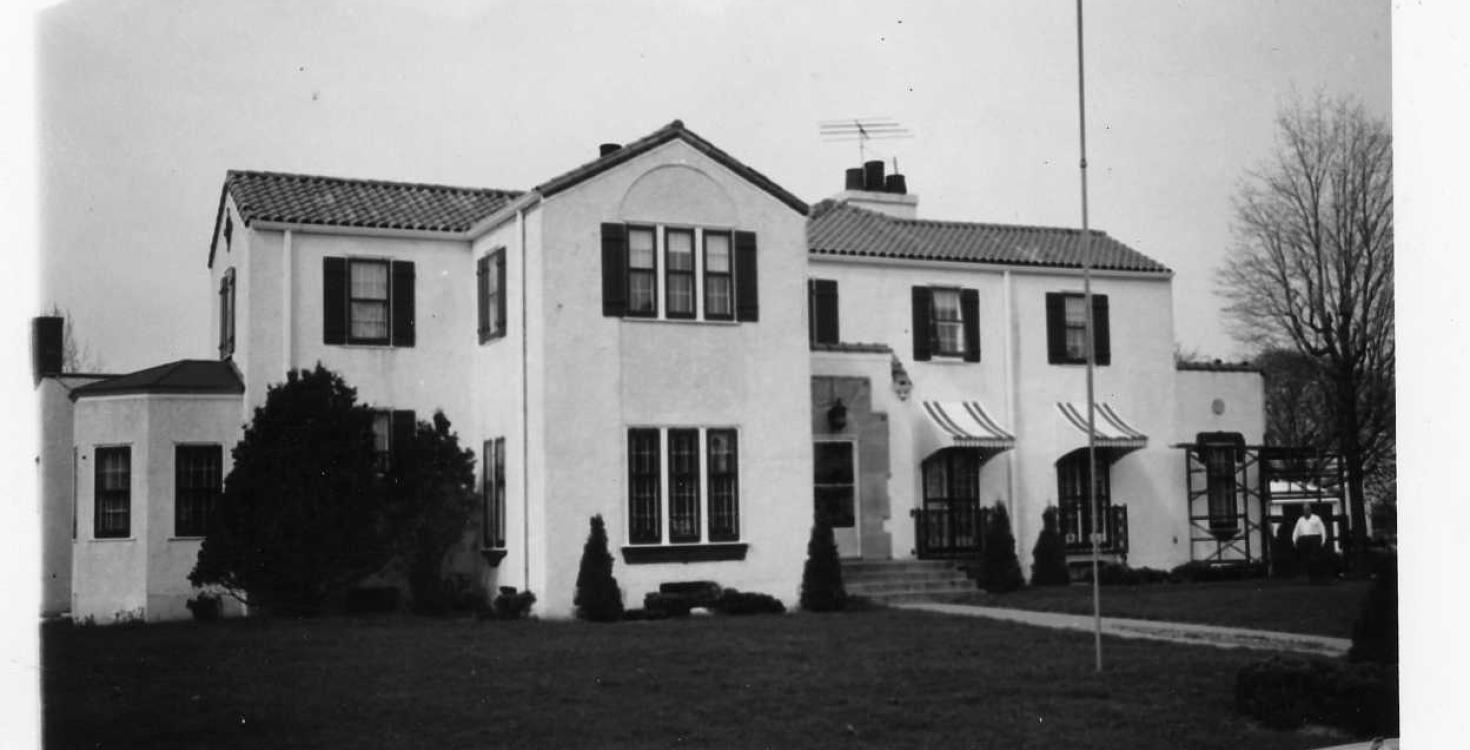 Polk-Burnett office in Centuria, Wisconsin, 1940s.
