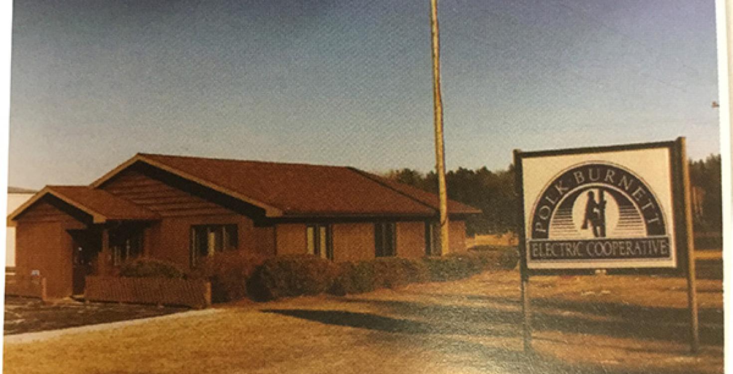 Co-op office, Siren, Wisconsin, 1979