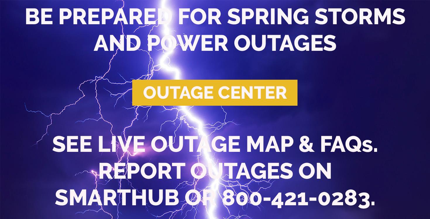 See live outage map