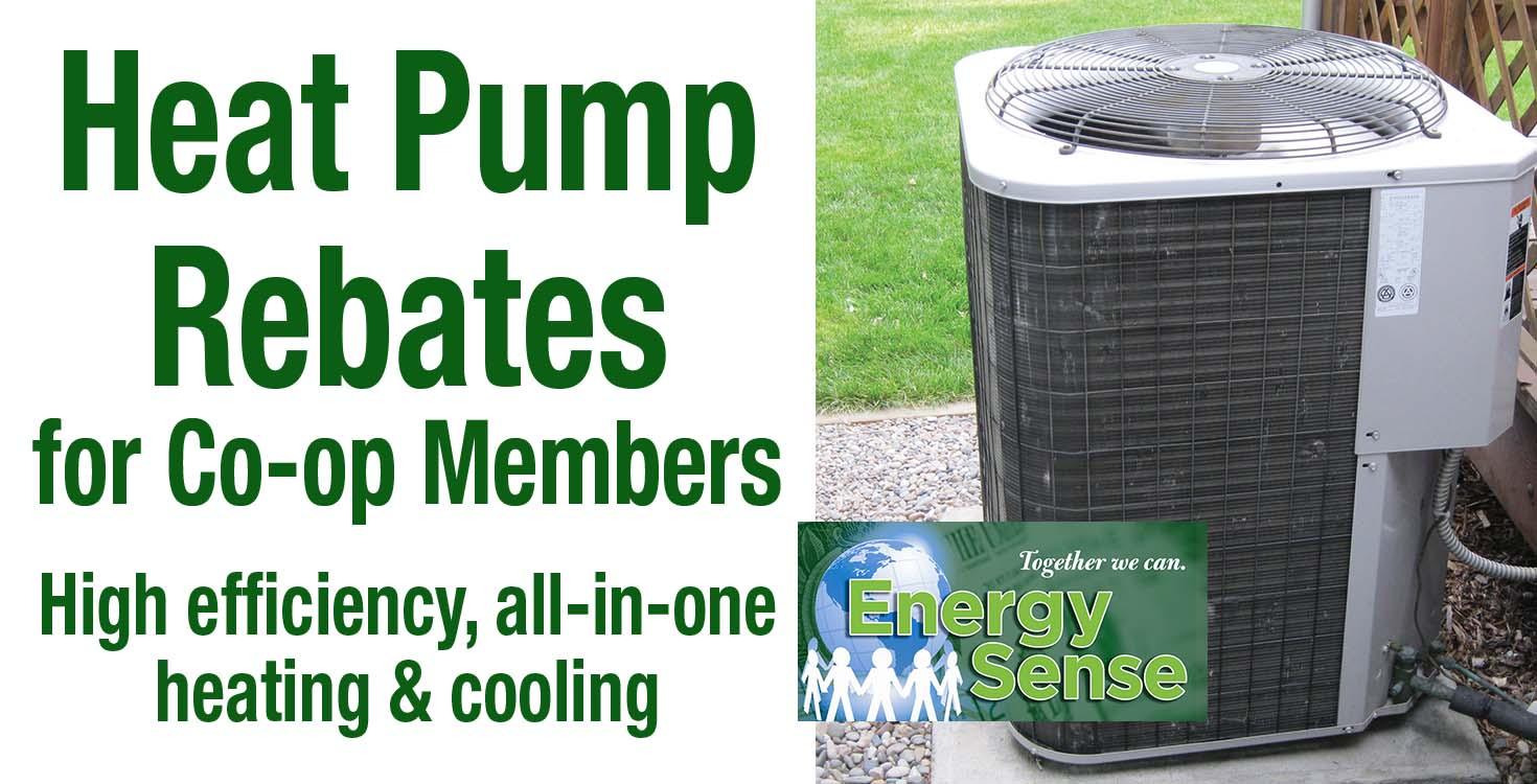 Heat pumps for energy efficient heating and cooling