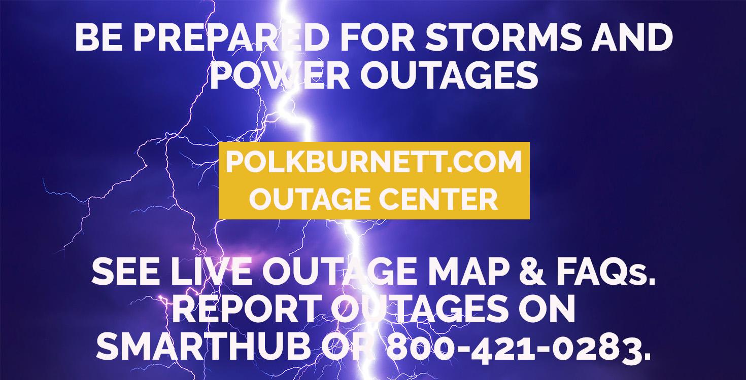 Be prepared for summer storms and power outages